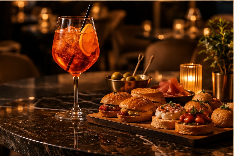Aperitivo al bar
